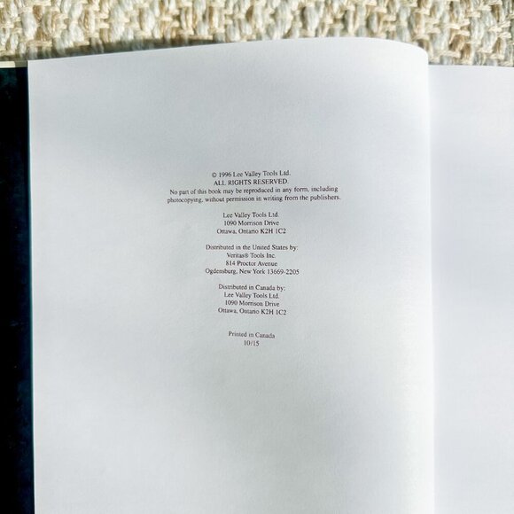 Lee Valley Vintage Archival Journal – 388 Acid-Free Pages - Picture 13 of 14